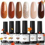 Modelones Gel Nail Polish Set, Fall