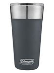 Coleman Insulated Stainless Steel 20oz Brew Tumbler, Slate