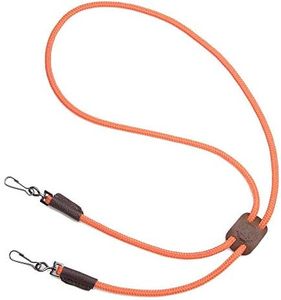 Mendota Pet Lanyard - Whistle Lanyard - Made in USA - Orange, 25 in (Double)