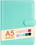 Sooez A5 Notebook Binder, 6 Ring Pl