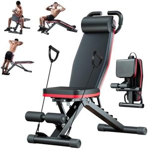 ALSO GO Adjustable Weight Bench 1000LBS, 14-in-1 Muti-Functional Workout Benches, Full Body Bench with Leg Extension & Preacher Curl Pad, Foldable Incline Decline Bench Press for Home Gym