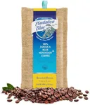 Plantation Blue 100% Jamaica Blue Mountain Coffee Medium Roasted Whole Beans (16oz)