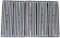 Broil King, Broil-Mate Porcelain Cast Iron Cooking Grates for Gas BBQs - Exact Fit Barbecue Grill Parts by GrillSpot (5 Pack)