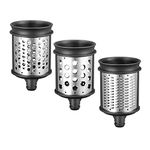 KitchenAid 5KSMEMVSC Shredding and Grating Pack (Optional Accessory for KitchenAid Stand Mixers)