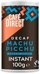 Cafédirect Fairtrade Freeze Dried Instant Machu Picchu Decaf Coffee, 100g, (Pack of 6)