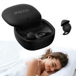 IFECCO Invisible Sleep Earbuds Bluetooth - Small Sleep Headphones for Side Sleepers,Sleep Earbuds Noise Cancelling,IPX6 Waterproof Wireless Earphones for Sleeping,Sport