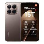 XIAOMI 15T Pro, Smartphone 12+256GB, 6.83" 144Hz Eye-care Display, MediaTek Dimensity 9400+, 50MP Leica 5x Pro Telephoto, 5500mAh, Mocha Brown, Charger Not Included,2-years warranty