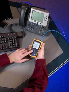 Fluke Networks Cable Tester Kit – MS2, Network Diagnostic Tool