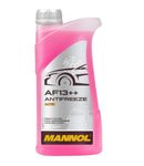 MANNOL 4015 AF 13++ ANTIFREEZE READY TO USE HIGH PERFORMANCE COOLANT FLUID -40°С / + 125 °С IMPORTED FROM GERMANY PINK RED 1 LITRE