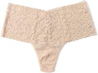 hanky panky, Lace Retro Thong, Chai, One Size (0-12)