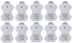 AGAM 10 Pcs Compatible with Omron TENS Unit Replacement Electrodes Pads