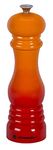 Le Creuset Classic Adjustable Pepper Mill Grinder, Chip-resistant ABS Plastic, Anti-Corrosion, 40g, 21 cm, Volcanic, 96001900090000