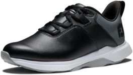 FootJoy Women's Prolite Golf Shoe, Black/Grey, 7.5