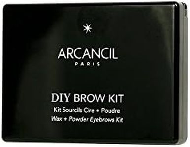 Arcancil 1535T200 Diy Brow Kit Cire + poudre à sourcils, brun