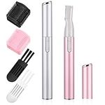 2 Pcs Electric Eyebrow Trimmer Wome