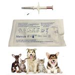 Manruta 8 mm Smaller Size Microchip Implant Kit for Dogs and Cats identification Universal standard ISO 11784/5 134.2Khz 20 Pack