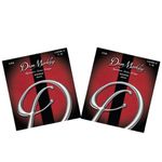 Dean Markley Electric Guitar Strings -Nickel Steel Sig. - Cust LT 9-46 - 2 Pack