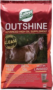 Baileys Outshine Horse Feed 20kg – High Oil Supplement for Horses
