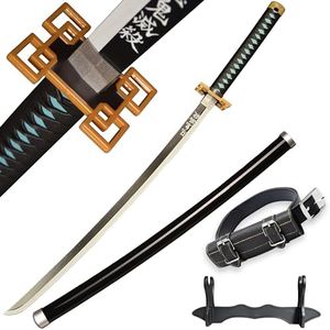 SV Handmade Anime Sword Cosplay Tokitou Muichirou Sword Katana 41 inches，Collectible Gifts