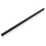 Break Away Single Row Round Headers Machine Pin Female 0.1" 2.54mm 40 Pins(Pack of 10)