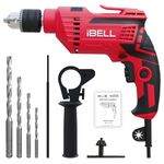 IBELL Impact Drill ID13-75, 650W, Copper Armature, Chuck 13mm, 2800 RPM, 2 mode selector, Forward/Reverse with variable speed