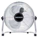 TOUGH MASTER Drum Fan Industrial Floor Fan High Velocity 3 Speed Air Cooling Heavy-Duty with Adjustable Head Tilt for Home, Commercial, Office, Warehouse, Workshop (12 Inch)