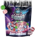 Cosmic Freeze Berry Sour Starz Freeze Dried Candy, Crunchy Freeze Dry Candy for Mix-In Snacks Candy Freeze Dried, Gluten-Free, Made in USA, 2.4 Oz