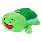 LA HUATE Kid's Super Cute Plush Pencil Case Turtle Design Pencil Holder Pen Case for School Children Students