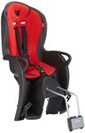 HAMAX Kiss Frame Mounted Child Bike Seat - Black/Red