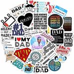 BulbaCraft 100 Pcs Funny Dad Sticke