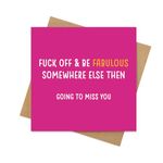 Cupid Stunt Leaving gifts for colleagues women or men - Funny leaving card, sorry your leaving cards to go with good luck gifts, sorry your leaving new job card (Style 1)