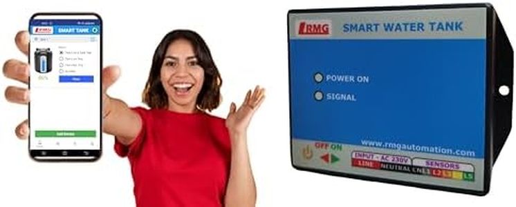 IoT Wi-Fi Smart Water Level Indicator for Tanks | Mobile App Control, 5-Level Display, Buzzer Alerts