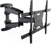 NBSilence® Full Motion Plasma Flat LCD LED HD TV Wall Mount Bracket Fit for 32"~70" Samsung/Coby/LG/VIZIO/Sharp/Sony/Toshiba/Seiki/TCL/Haier/Hisense LED LCD tvs Max Support 99lbs Weight