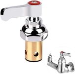 002714-40 Hot Side Handle Stem Assembly, Replacement Fit for T&S Brass All Faucets