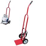 BISupply Propane Cylinder Dolly - 40lb Propane Tank Cart Hand Truck for Gas Propane Tanks 2 Wheel Dolly Cart