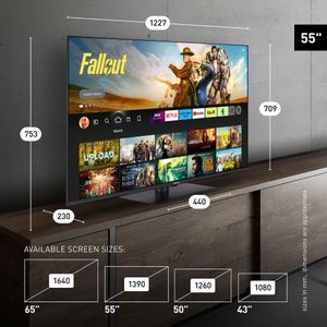 Panasonic 55" 4K QLED Smart TV – Ultra HD Display