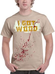 Animation Shops Shaun of The Dead I Got Wood T-Shirt-Large Sand