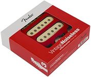 Fender Vintage Noiseless Stratocaster Pickups Set White, 3 Pickups