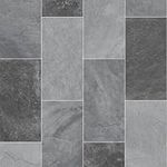 ASRM989D-Stone Effect Anti Slip Vinyl Flooring Home Office Kitchen Bedroom Bathroom Lino Modern Design 2M 3M 4M Wide (1m(L) X 2m(W) (3'3"...