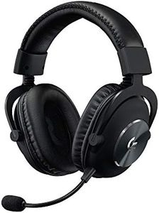 Logitech G PRO X Gaming Headset (2nd Generation) with Blue VO!CE, DTS Headphone:X 7.1 and 50 mm PRO-G Drivers (for PC, PS4, Switch, Xbox One, VR) - Black
