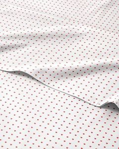 Kids Queen Size Bed Sheet Set - 4 Piece Kids Loft Bed Sheets - Soft, Cute and Cozy - Comfy, Breathable and Machine Washable - Easy-Care & Wrinkle Free Hearts Bed Set for Boys, Girls, Teens & Toddlers