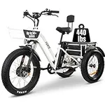 DHOPWWR Three-Wheel Electric Bicycl