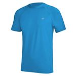 YuKaiChen Men's UPF 50+ Rash Guards Short Sleeve Swim Shirts Quick Drying Running Top Sports Gym Workout Rash Vest LapsBlue XL