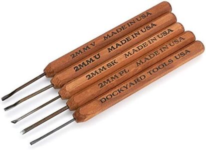 Dockyard 2mm Carving Tool Set, 5 pc