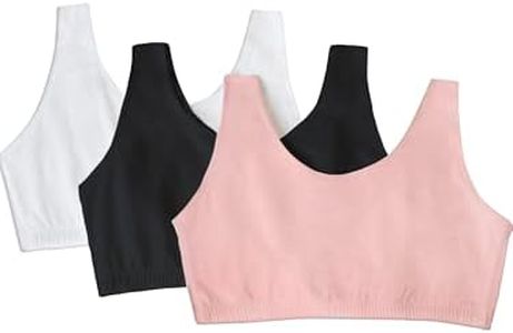 Fruit of the Loom Womens Built Up Tank Style Sports Bra