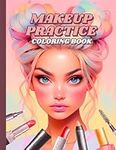Makeup Practice Coloring Book: 50 F