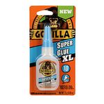 Gorilla 7400202 XL Super Glue, 1 Pack, Clear