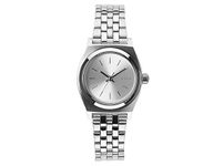 Nixon Women's Quartz Watch Small Time Teller A3991920-00 with Metal Strap