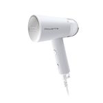 Rowenta Easy Travel Steam Garment Steamer 2.3 Oz Tank Capacity, Foldable handheld steamer, Effortless wrinkle removal, 1100 watts, Portable, Ironing, Fabric, Vacation Essentials, Travel Must Have Gray