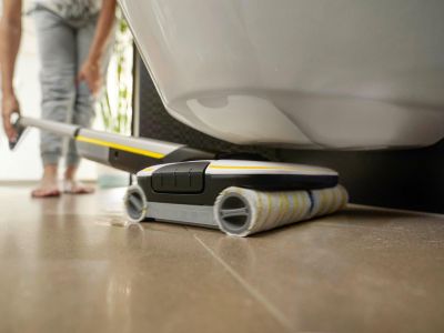 Kärcher FC 7 Cordless Floor Cleaner – 4 Microfibre Rollers, 45 min Runtime